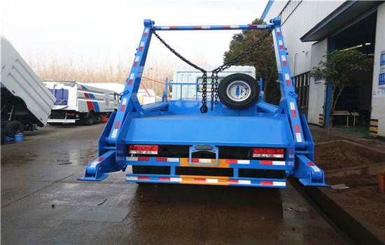 東風D9擺臂式垃圾車︱10噸擺臂式垃圾車圖片