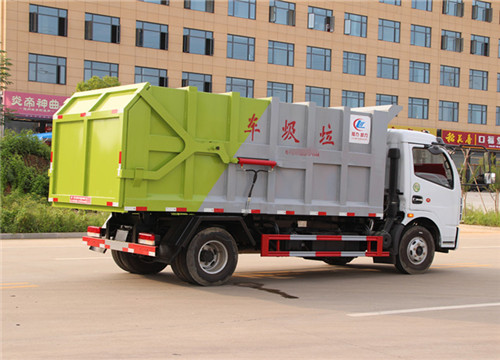 東風(fēng)多利卡對(duì)接式垃圾車(chē)︱10方對(duì)接式垃圾車(chē)圖片