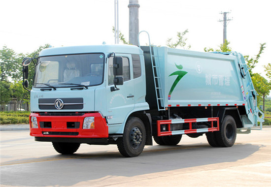 東風(fēng)天錦壓縮式垃圾車(chē)︱12噸壓縮式垃圾車(chē)